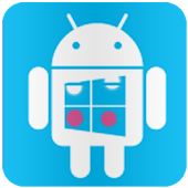 Launcher 8 theme Nokia Blue