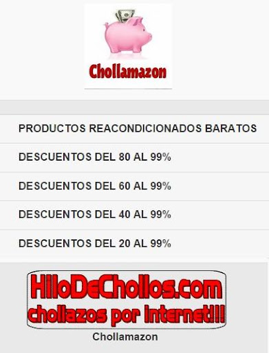 【免費購物App】Chollamazon Buscador D chollos-APP點子