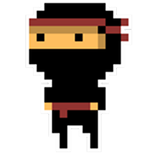 pixel art ninja