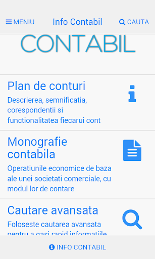 Info Contabil: Plan de conturi