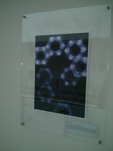 Hexagonal ZnO Microdisk Scientific Mural
