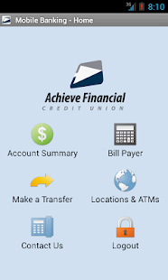 Achieve Financial Credit Union Screenshots 1