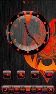How to mod Dragonglow Red GoLauncherTheme patch 1.1 apk for android
