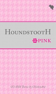 How to install Pink Houndstooth Theme GO SMS 1.0 mod apk for bluestacks