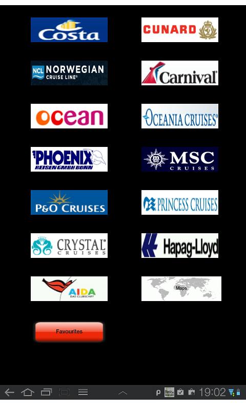 Android application Ship Cams screenshort