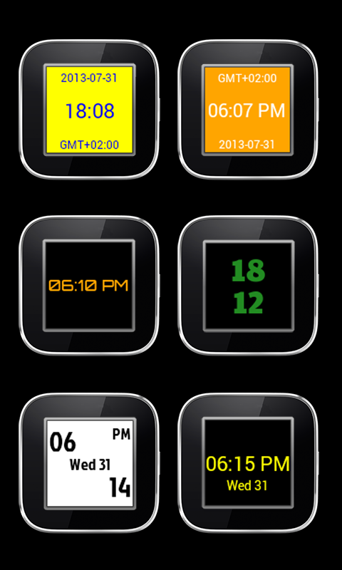 Watch Widgets for SmartWatch Screen 1