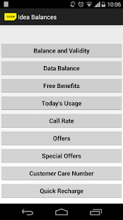 Idea Balances (USSD Codes) Screenshots 0