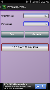 How to install Percentage Calculator 1.0 unlimited apk for android