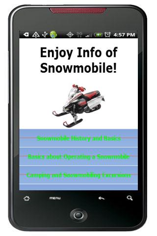 Enjoy Snowmobile