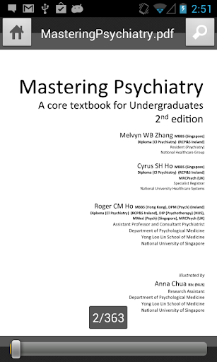 【免費書籍App】Mastering Psychiatry-APP點子