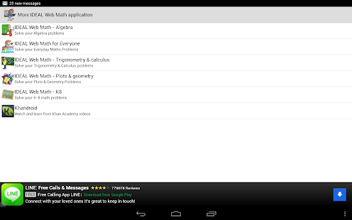 IDEAL Web Math General Math Screenshots 4