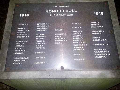 War Heroes Memorial Carlingford
