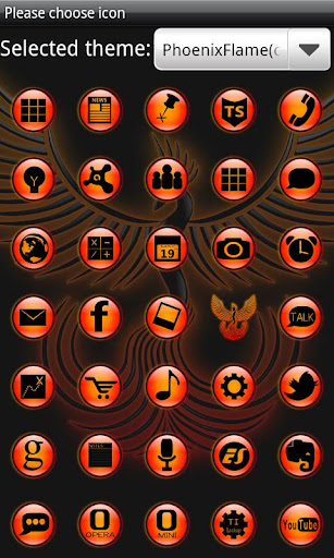 【免費個人化App】PhoenixFlame GoLauncherTheme-APP點子