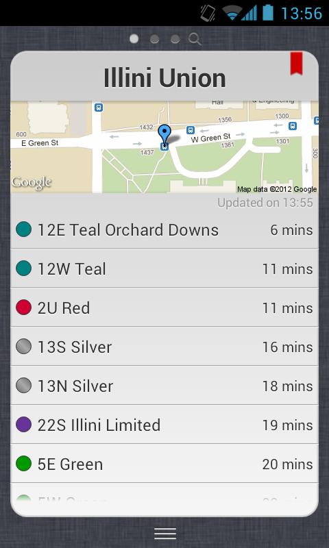 Android application Transit - CUMTD screenshort