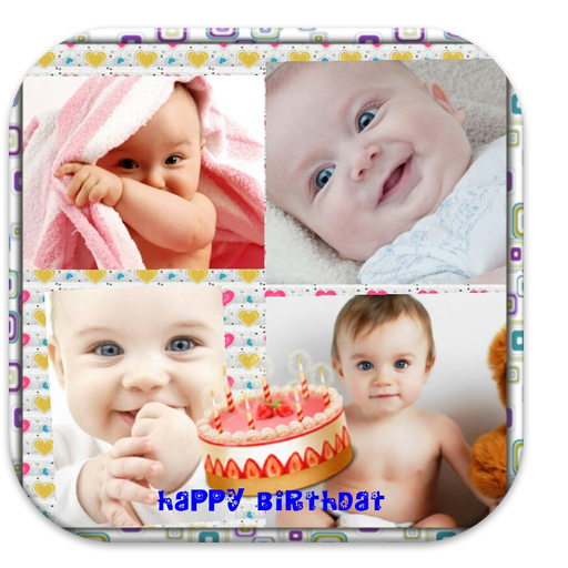 Baby Photo Collage Maker-Frame