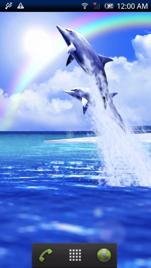 Android application Dolphin Blue screenshort