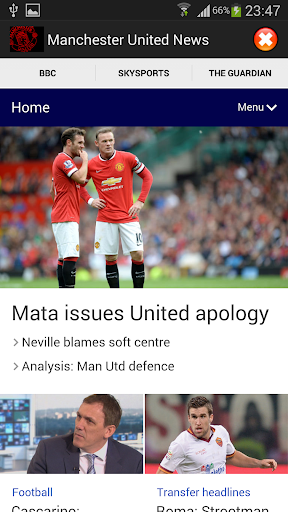 【免費運動App】Manchester United News-APP點子