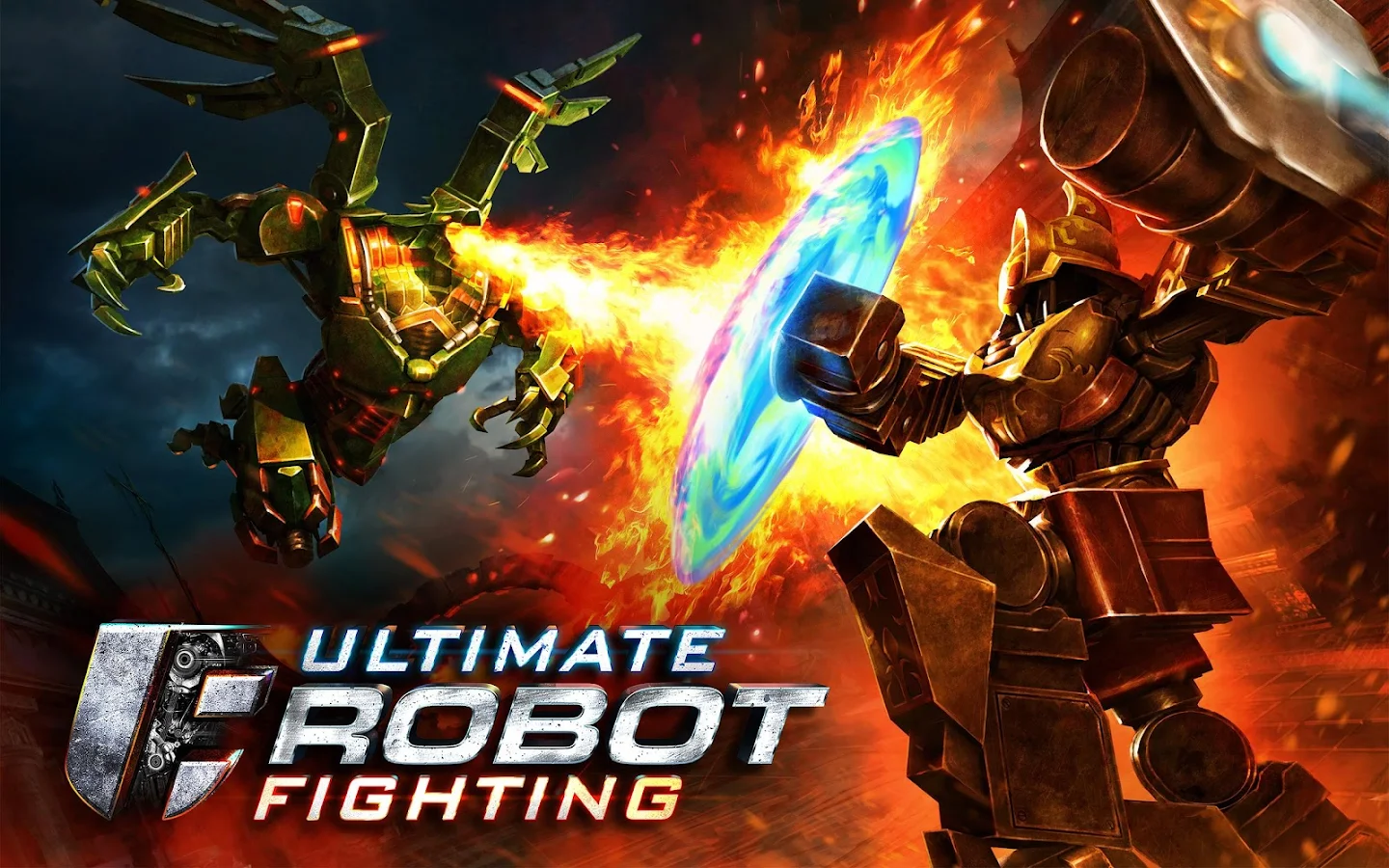   Ultimate Robot Fighting- หน้าจอ 