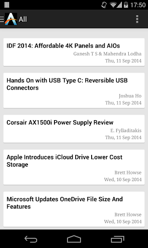 免費下載新聞APP|AnandTech RSS app開箱文|APP開箱王