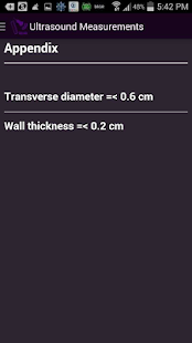 Ultrasound measurements Screenshots 0