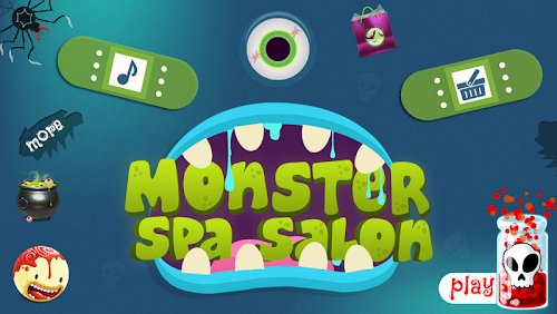Android application Monster Spa Salon screenshort