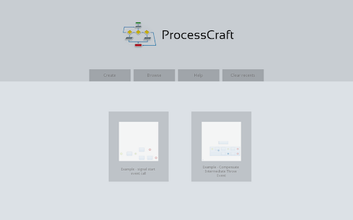 Android application ProcessCraft BPMN screenshort