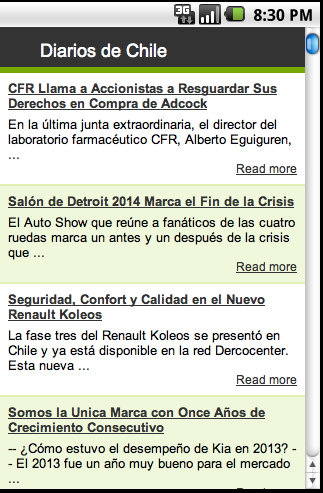 免費下載新聞APP|Diarios de Chile app開箱文|APP開箱王