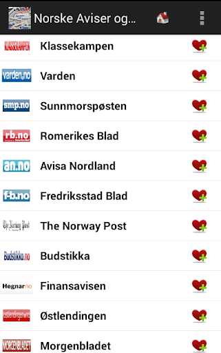 【免費新聞App】Norske Aviser og Nyheter-APP點子