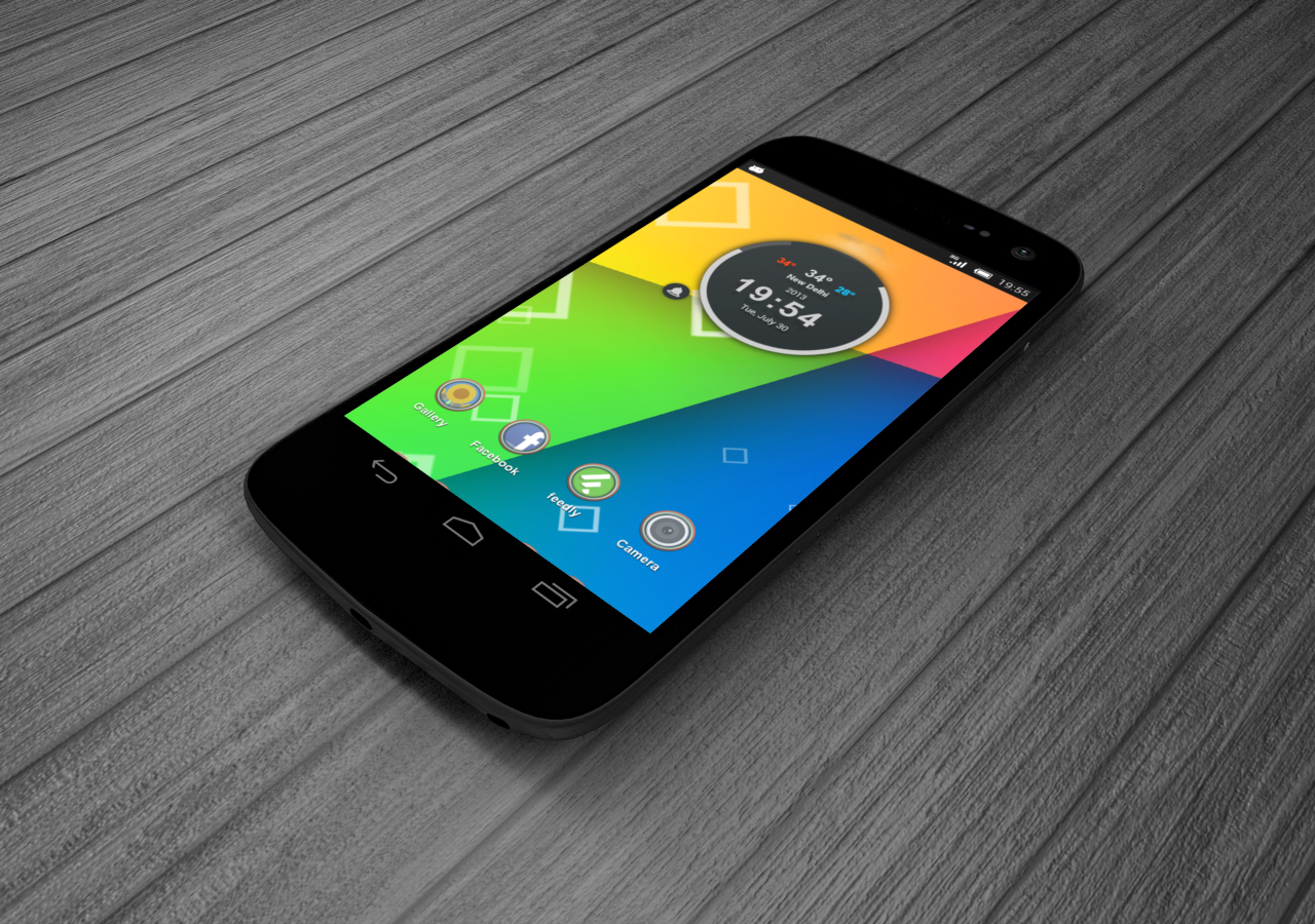 Jelly Bean 4.3 Parallax LWP - screenshot