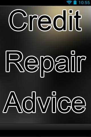 Credit Repair Advice