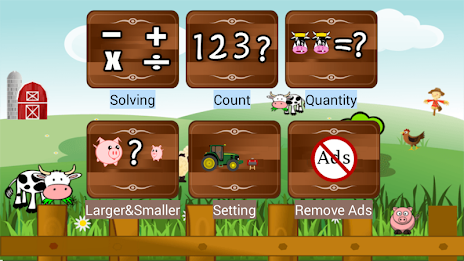 Math in Farm Free poster 1