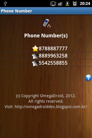 Phone Number