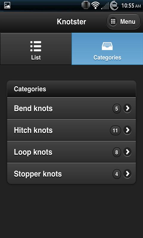 Knotster Pro Screen 2