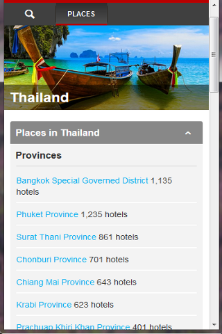 【免費旅遊App】Hotels in Thailand-APP點子