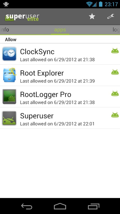 Superuser Android