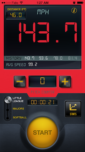 【免費運動App】Baseball Pitch Speed Radar Gun-APP點子