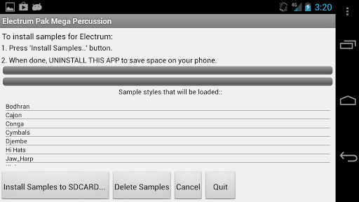 Electrum Pak Mega Percussion