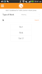 ODOT Work Zone Pocket Guide poster 1