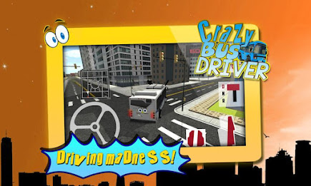 Crazy Bus Driver 3D Simulator poster 1