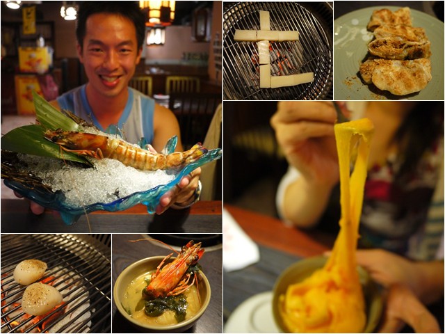 [廣宣]台北中山 七條龍炭火燒肉 林森本店 (下)～進入食神狀態的夢幻海鮮