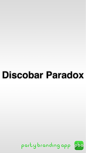 Discobar Paradox