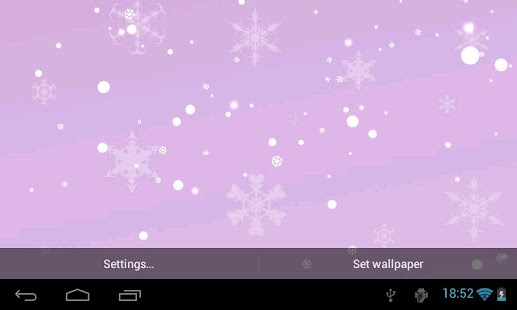 Snowfall 3D Live Wallpaper(圖1)-速報App