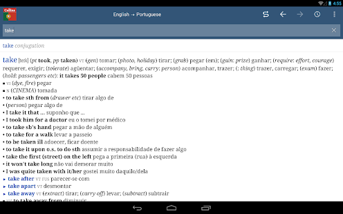 Collins Portuguese Dictionary(圖4)-速報App