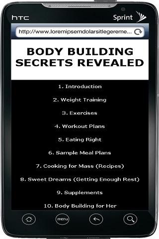 Gym Body Building Tips