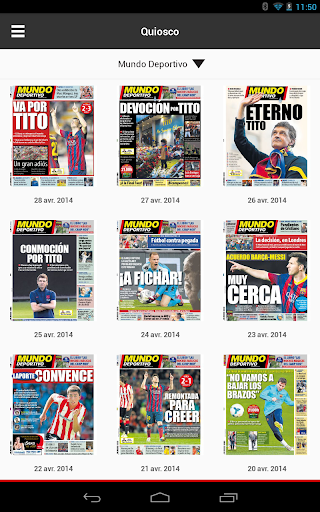 【免費運動App】MUNDO DEPORTIVO ED. IMPRESA-APP點子