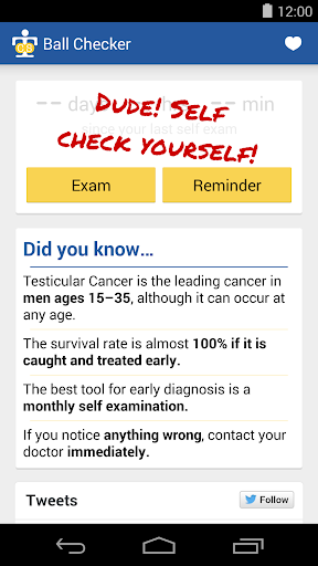 Testicular Cancer Self Exam