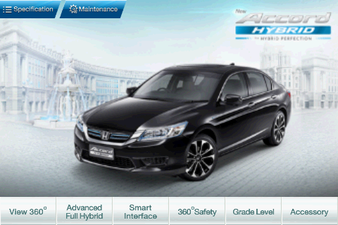 New Honda Accord Hybrid