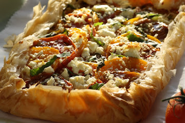 Tomato Phyllo Pie