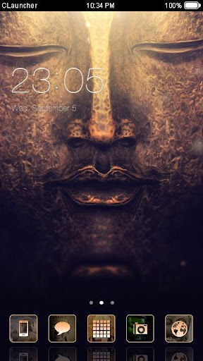 BUDDHA CLAUNCHER THEME