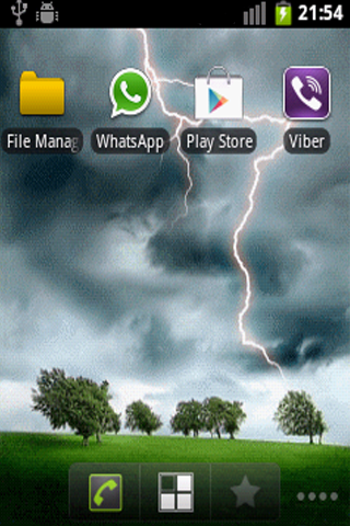 Thunderstorm Live Wallpaper